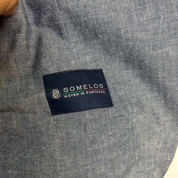 J.Crew LudLow Size 40s Mens Linen Sport Coat Blazer Gray Minimalist Old Money - Picture 15 of 16